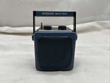 Intersound Walky box – Tragbares FM/AM Radio – Blau – British Design