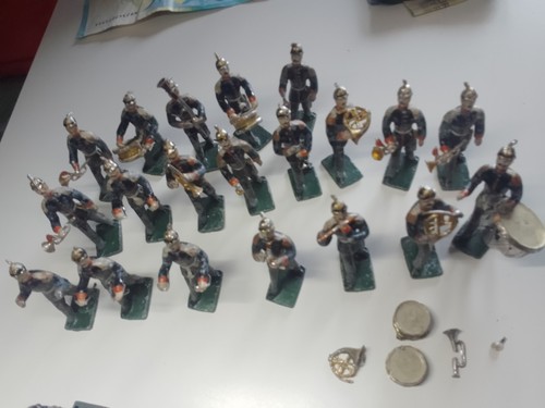 Konvolut bemalte zinnfiguren - konvolut,