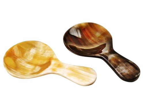 Horn apothekerlöffel cm - horn, 10