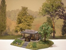 H0 Diorama HO 1:87 Imbiss Haus