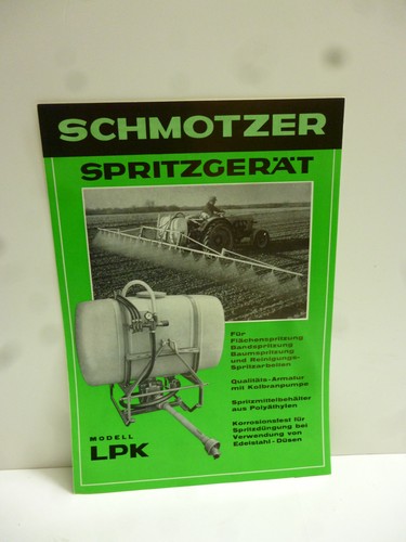 Orig schlepper prospekt - orig.,
