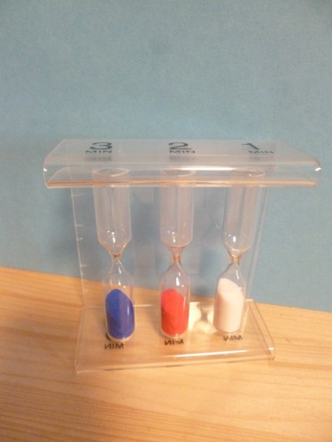 Eieruhr sanduhr acryl - sanduhr,