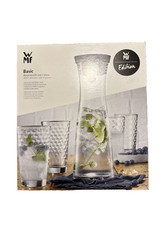 WMF Wasserkaraffe Set inkl. 4 Gläser Glaskaraffe Wasserglas 1,0 l Basic Glas NEU