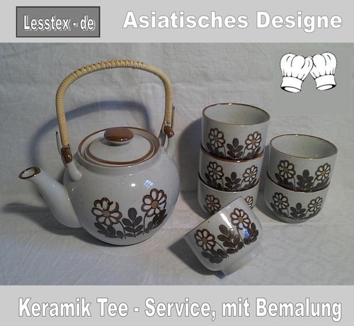 Asiatisches tee service - tee,