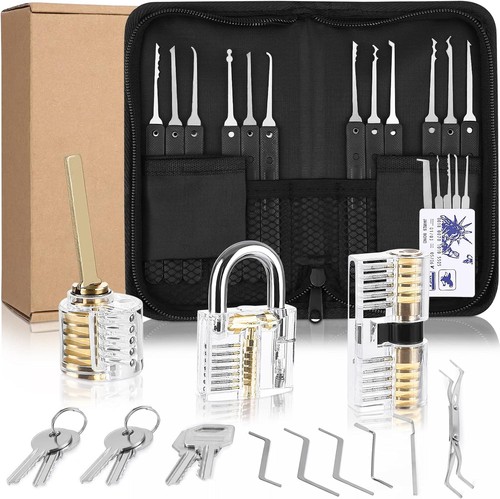 Lockpicking set teilig - lockpicking-set, 34-teilig