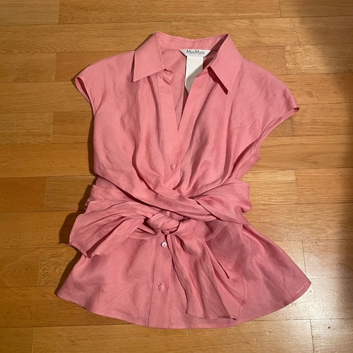 Max mara wickelbluse - max,