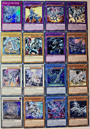 Kartensammlung 16x - yu-gi-oh!,