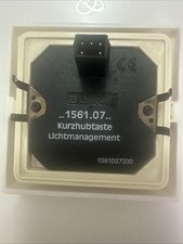 JUNG  Kurzhub-Taste Modell 1561.07 mit Abdeckrahmen