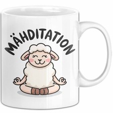 Schaf Tier Bauer Tasse Becher