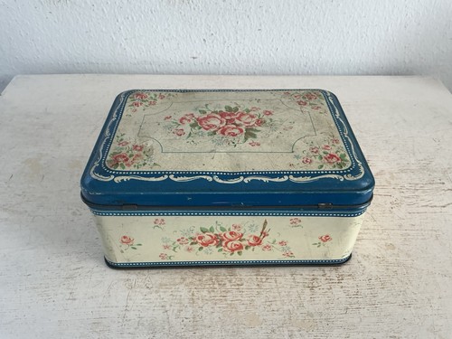 Alte blechdose shabby - alte,