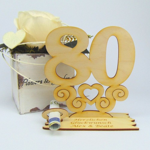 Geburtstag geldgeschenk - 80,