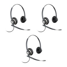 3-Pack Plantronics Encorepro HW720 Stereo Über-kopf- Handy Headset 78714-102