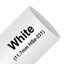 Schrumpf Schriftband Ersatz für Brother (R) HSe-211, 611, 231, 241 Schwarz/Gelb