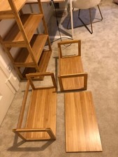 SUPER designer Stapelregal Bücherregal aus Bambus - Bausteine