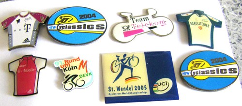 Radsport pins 3 - 8,