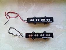  Jazz Bass Pickup Set  Seymour Duncan Quarter Pound  / Tonabnehmer Neck + Bridge