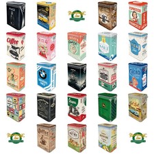 Nostalgic-Art Vorrats-, Kaffee-, Tee-, Aroma-, Müslidose Box mit Bügelverschluss