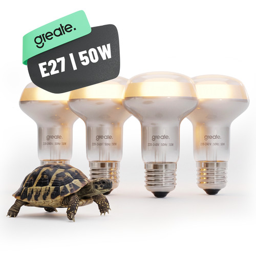 Greate uva terrarium lampe - uva, e27