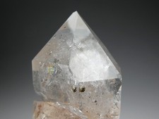 **QUARTZ mit Kohlenwasserstoffeinschlüssen - Berben, Asturien, Spanien (Herkimer-like) 5cm