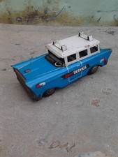 Blech Spielzeug  -  Schöne, kleines  SERVICE-Blechauto  mit Friktionsantrieb
