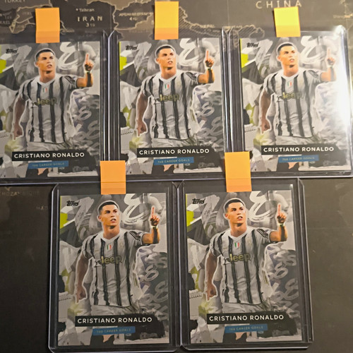 Topps cristiano ronaldo - topps,