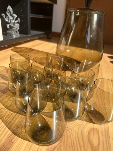 Vintage bowle service set - vintage, aus