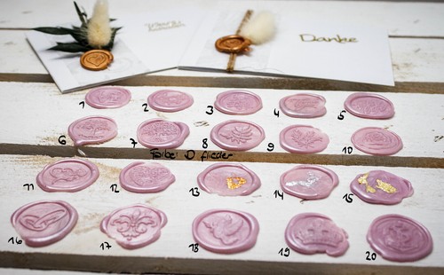 Wachssiegel selbstklebend - ,