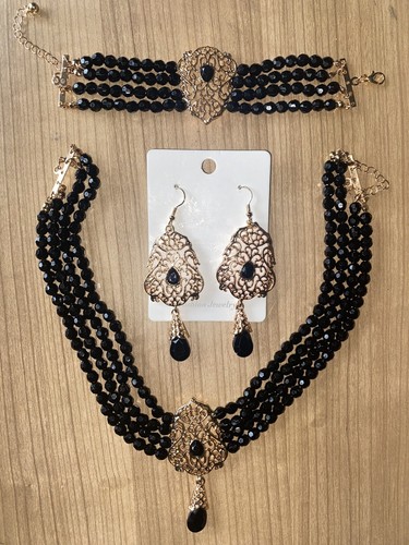 Schmuckset perlen kette - perlen,