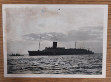 AK altes Dampfschiff - ungelaufen