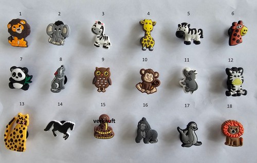 Wildtiere schuhschmuck - wildtiere:,