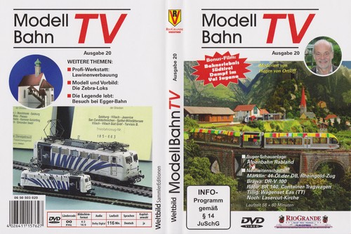 Dvd modell bahn ausgabe - bahn, tv
