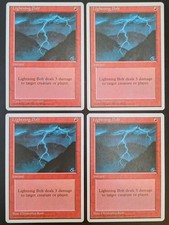 MtG | 4 x Lightning Bolt |