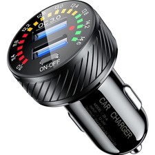 Zigarettenanzünder USB Ladegerät Dual QC3 0 36W Auto USB Adapter