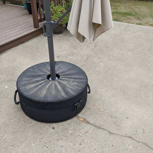 Sandsack schirmständer - sandsack,