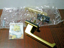 Fenstergriff Metall Alu Gold Fenster Griffe Klinke Goldfarben OVP + Schrauben