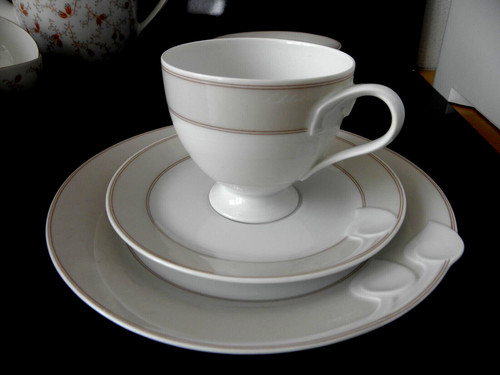Kaffee gedeck 3tlg - kaffee, (