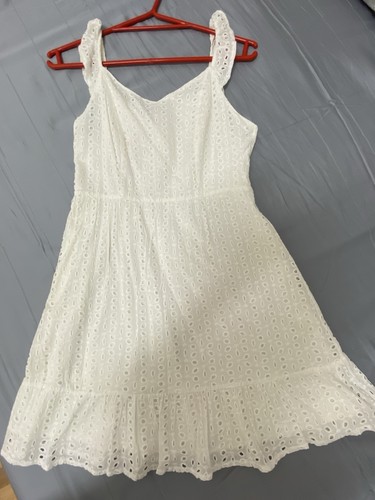 Weißes sommerkleid mit - weißes,
