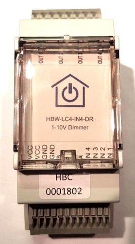 Loxone kanal 10v - 1-10v, dimmer