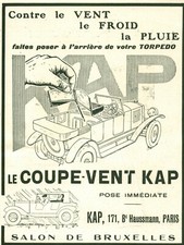 Reklame altes Auto Der