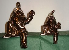 2 x 2 Stück Keramik-Figuren