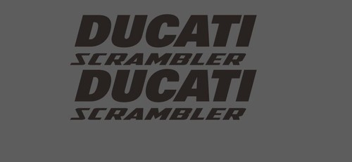 Aufkleber ducati scrambler - aufkleber,