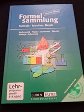 Formelsammlung bis zum Abitur