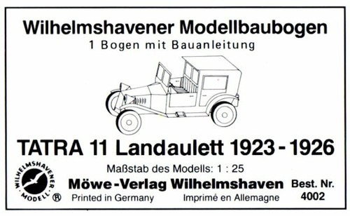 Wilhelmshavener modellbaubogen - wilhelmshavener,