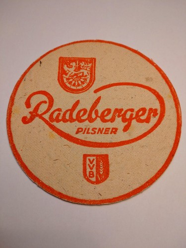 Bierdeckel radeberger pilsner - radeberger,