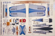 Kartonmodell reprint junkers - junkers, f