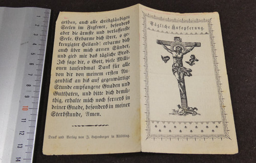 Andachtsbild holy card - andachtsbild,