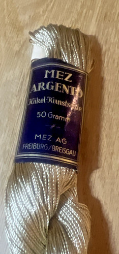 Mez häkel kunstseide - ,