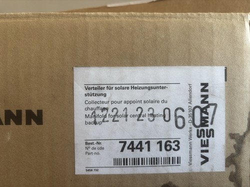 Viessmann verteiler für - verteiler,