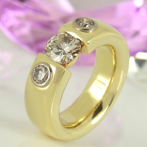 Luxus massiver ring - luxus,
