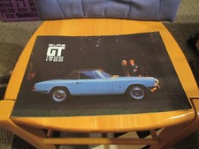 Prospekt Glas 1300 1700 GT von 1965 top zustand top zustand